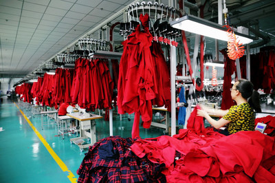 服裝工廠作業